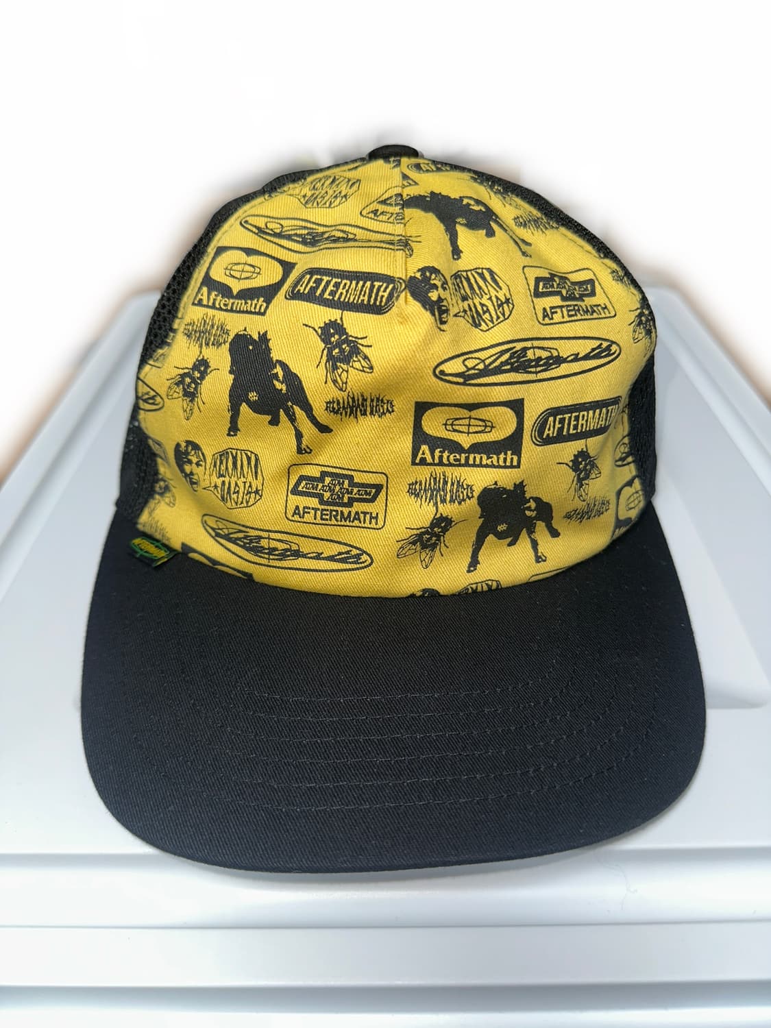 애프터매스 FULL PRINT MESH CAP [BLACK] 상품이미지4