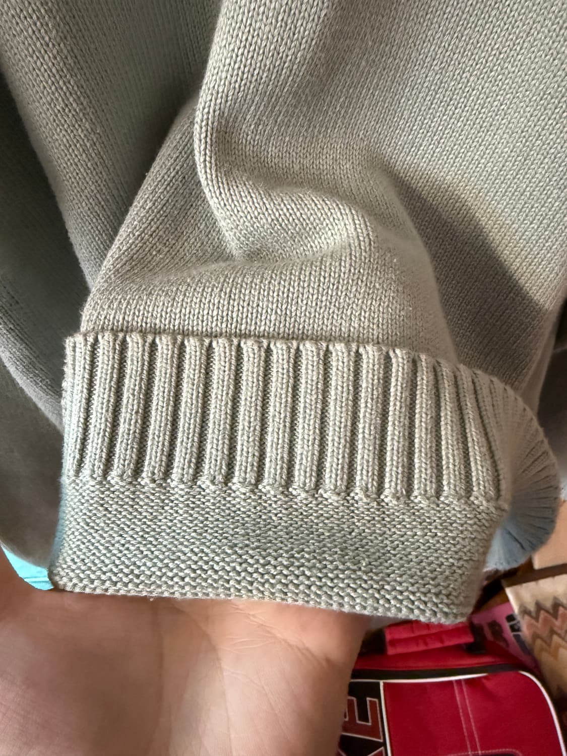 엘엘빈 V넥 니트 L 상품이미지5