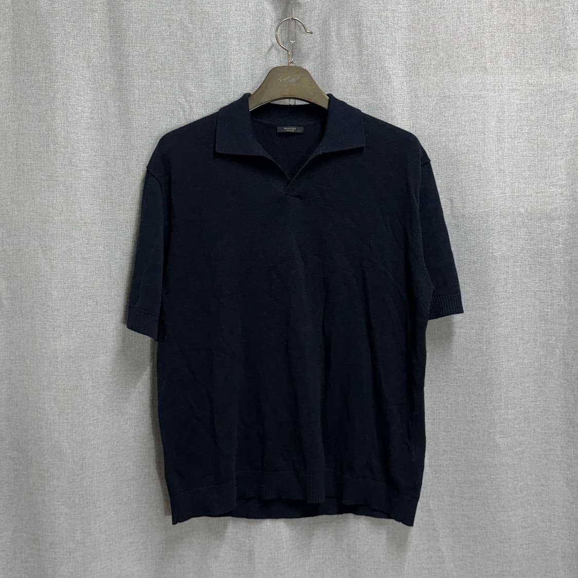 [XL] Massimo Dutti 니트 반팔 폴로 셔츠 상품이미지1