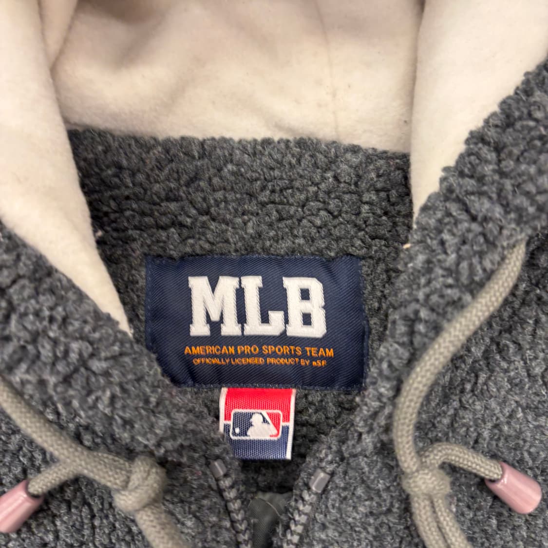 MLB 시카고 화이트 삭스 뽀글이 후드 자켓 상품이미지4