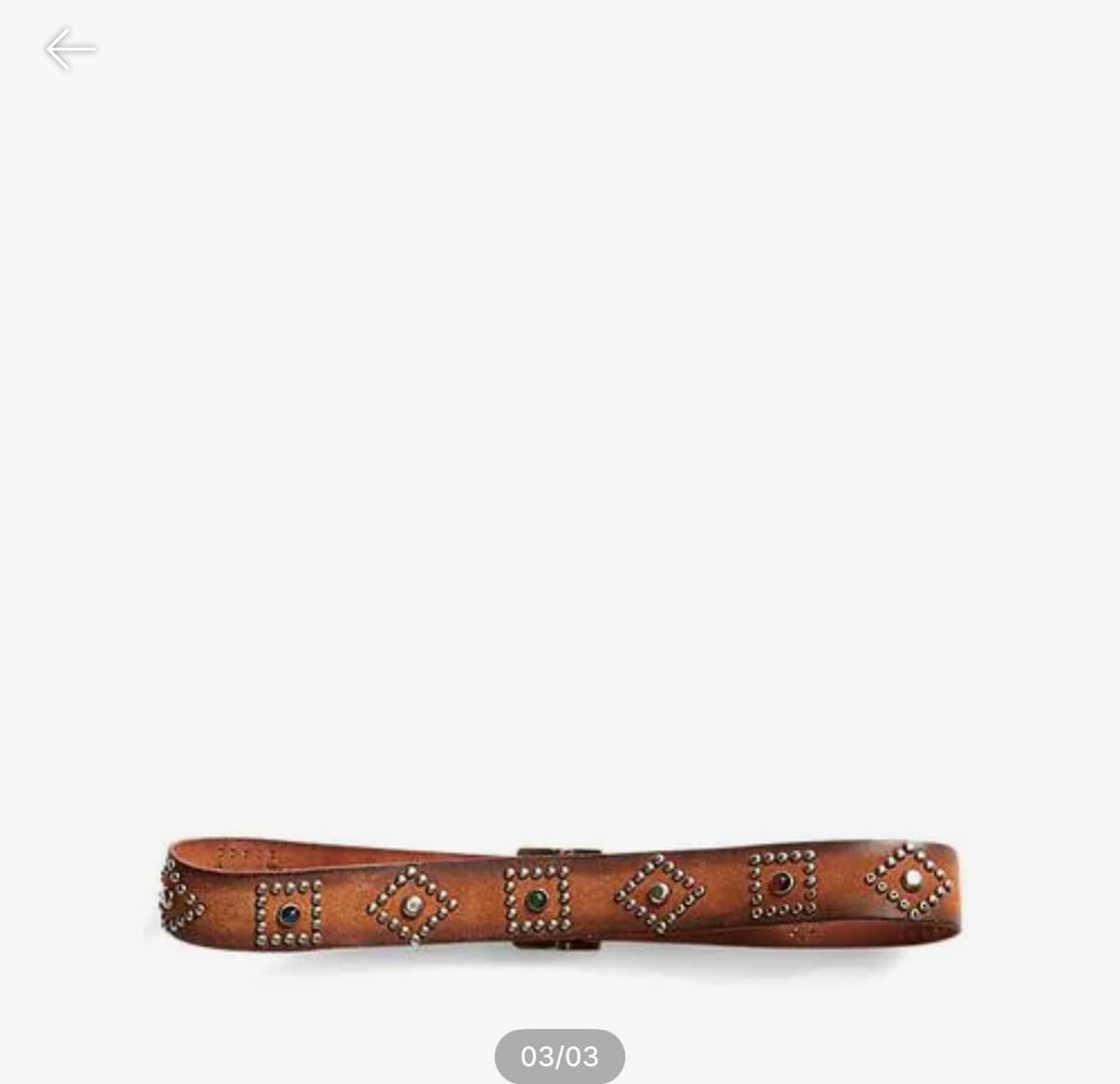 Rrl 러프아웃 벨트 32 상품이미지2