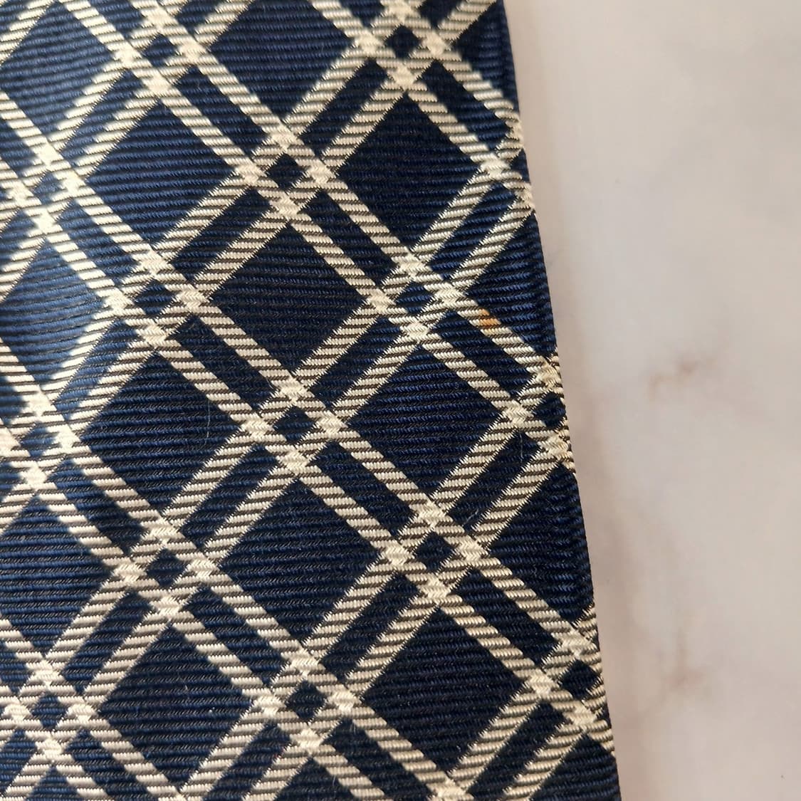 폴로랄프로렌 실크 네이비 체크 넥타이 10.1cm A~B등급 A19535 상품이미지8