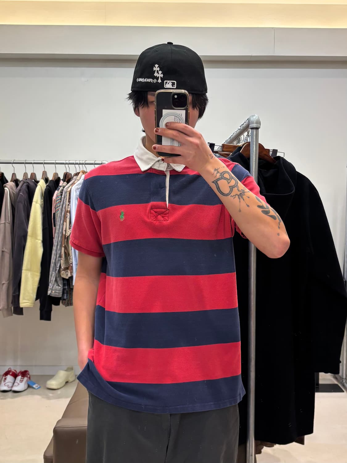 폴로 랄프로렌 럭비카라넥 반팔티셔츠 상품이미지7