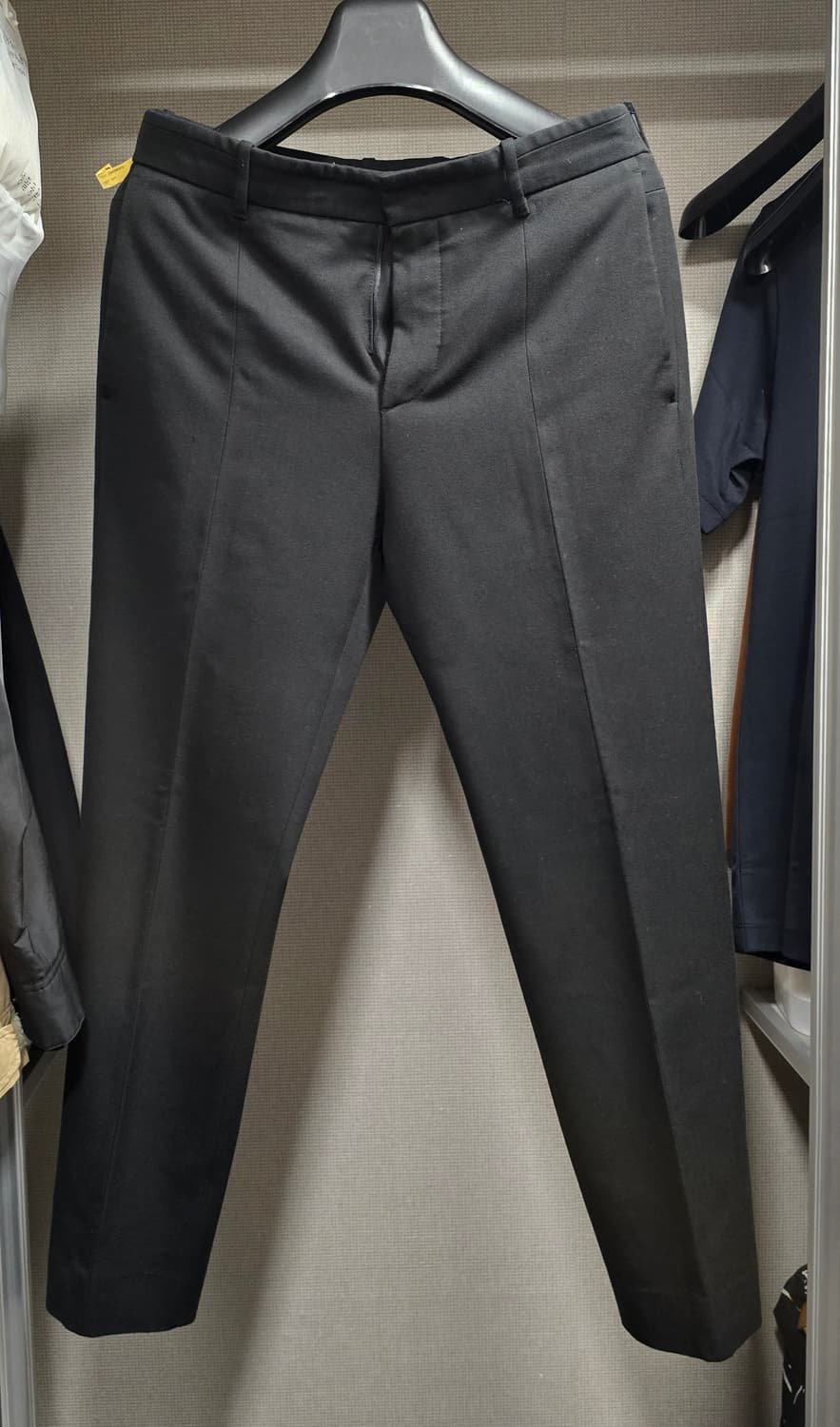 타임옴므 슬림스트레이트 밴딩 슬랙스 / 블랙  / 82(32) 상품이미지1