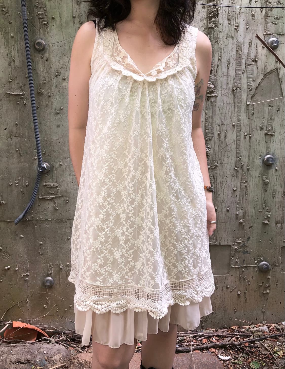 lace layered dress 상품이미지2