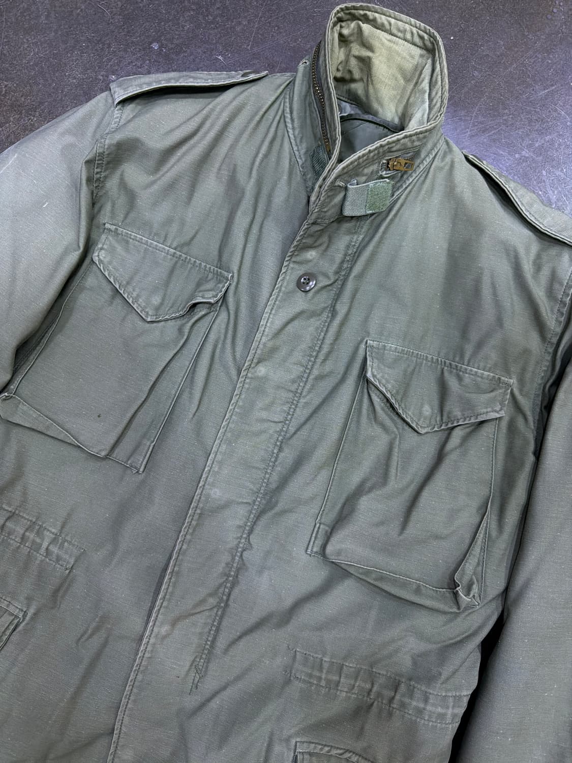 오리지널 M-65 야상 필드자켓 빈티지 밀리터리 M 상품이미지4