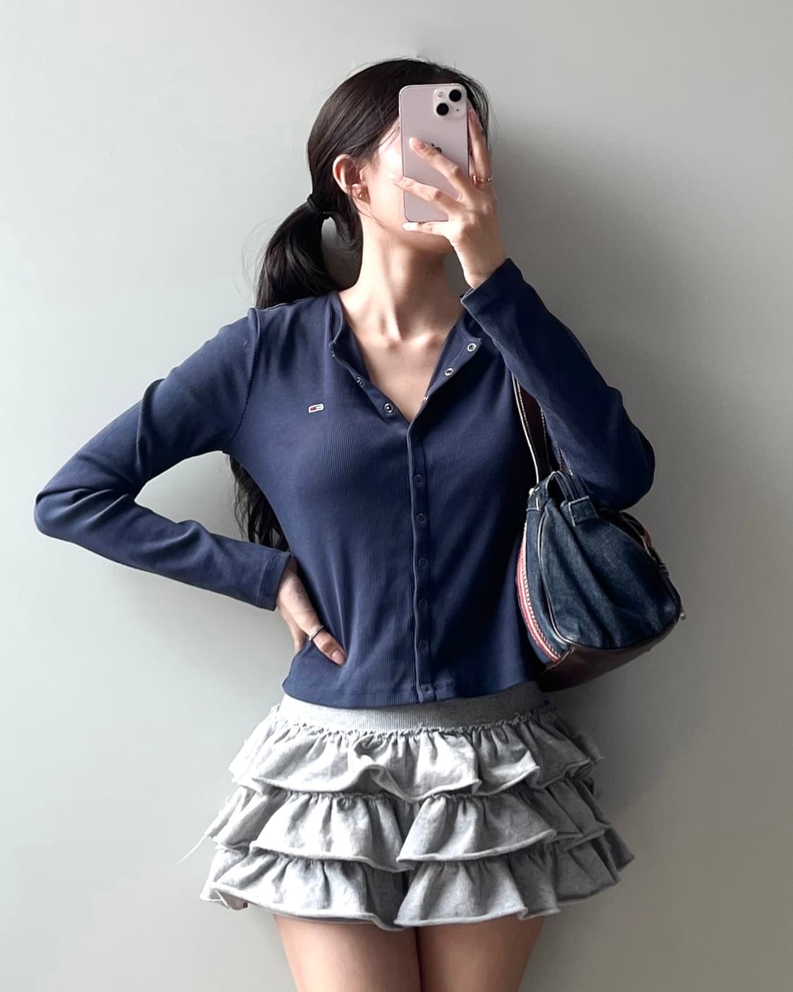 타미 진스 가디건 상품이미지3