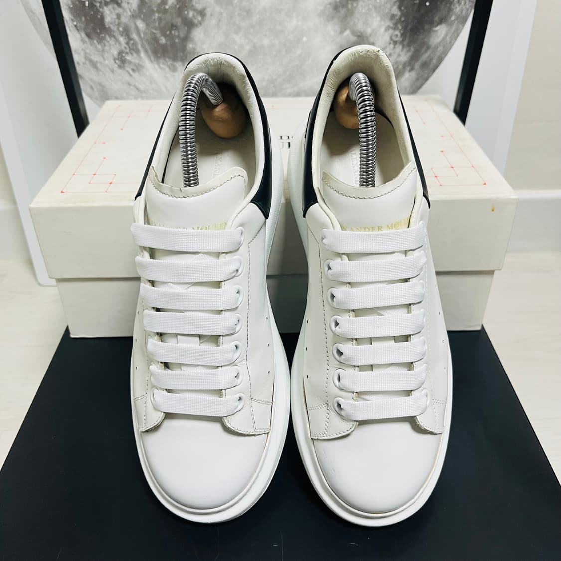  정품 39.5) 알렉산더 맥퀸 오버솔 스니커즈 255~260 상품이미지3