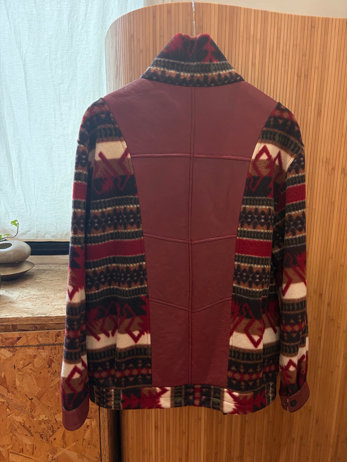 LEATHER FLEECE JACKET 상품이미지6