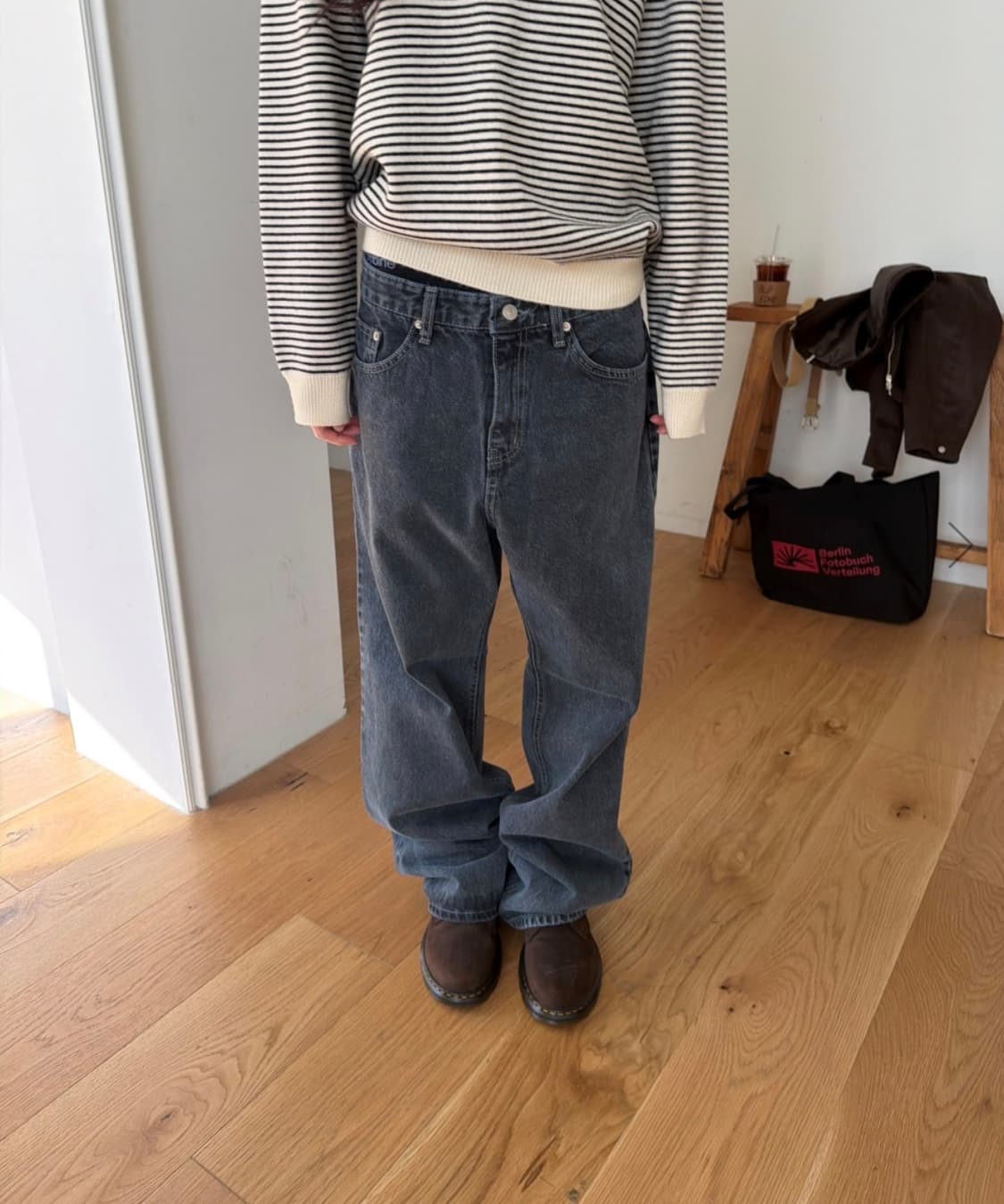 흑청 팬츠 상품이미지4