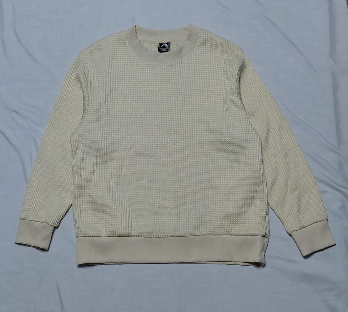 [M/무료배송] 워크맨 필드코어 와플 크루넥 약기모 맨투맨 상품이미지1