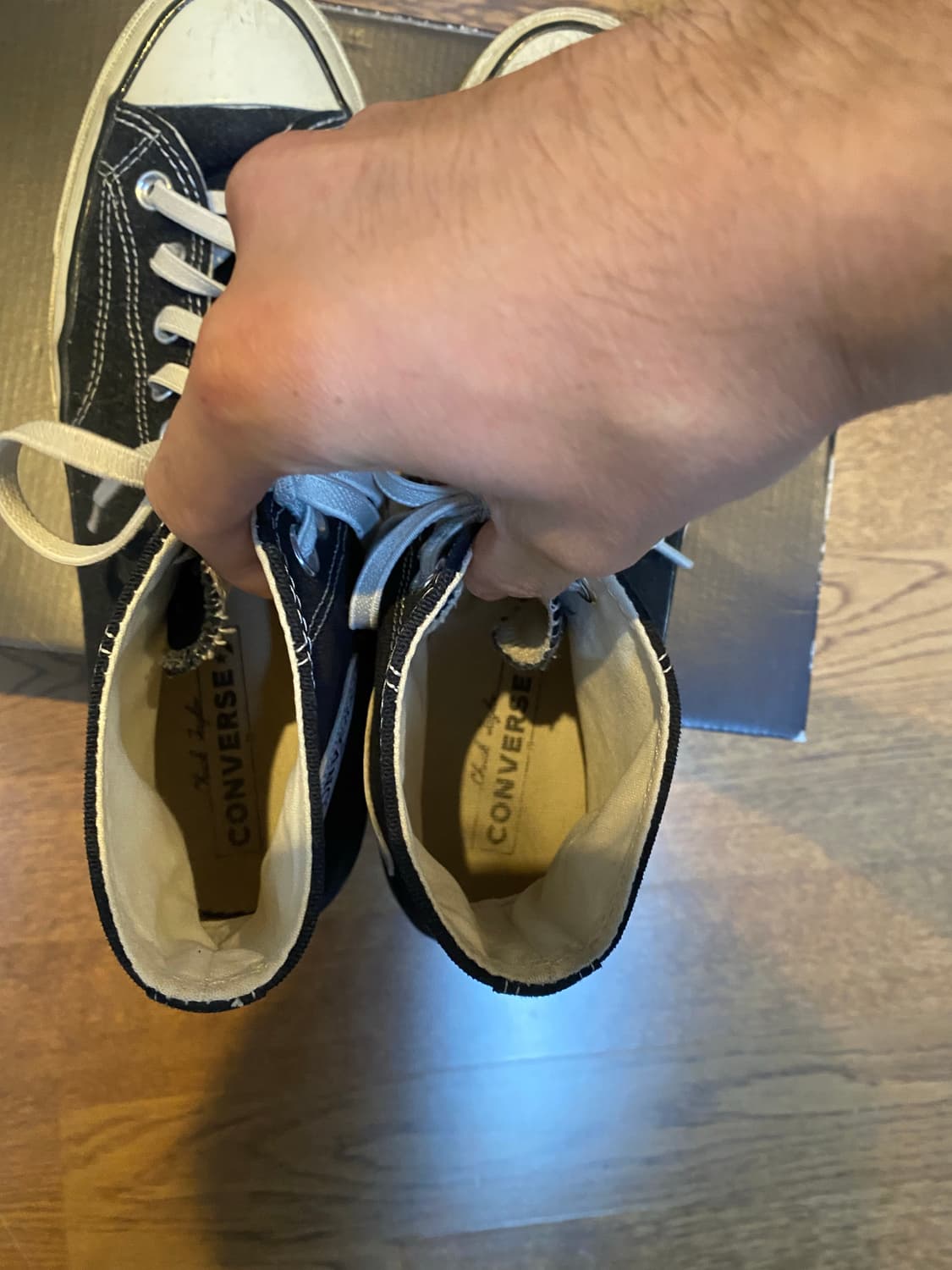 컨버스 척테일러 척70 하이 블랙 275 상품이미지5