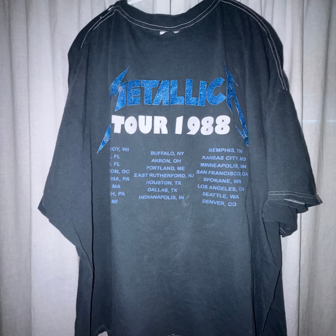 메탈리카 1988 투어티 L/XL 상품이미지4