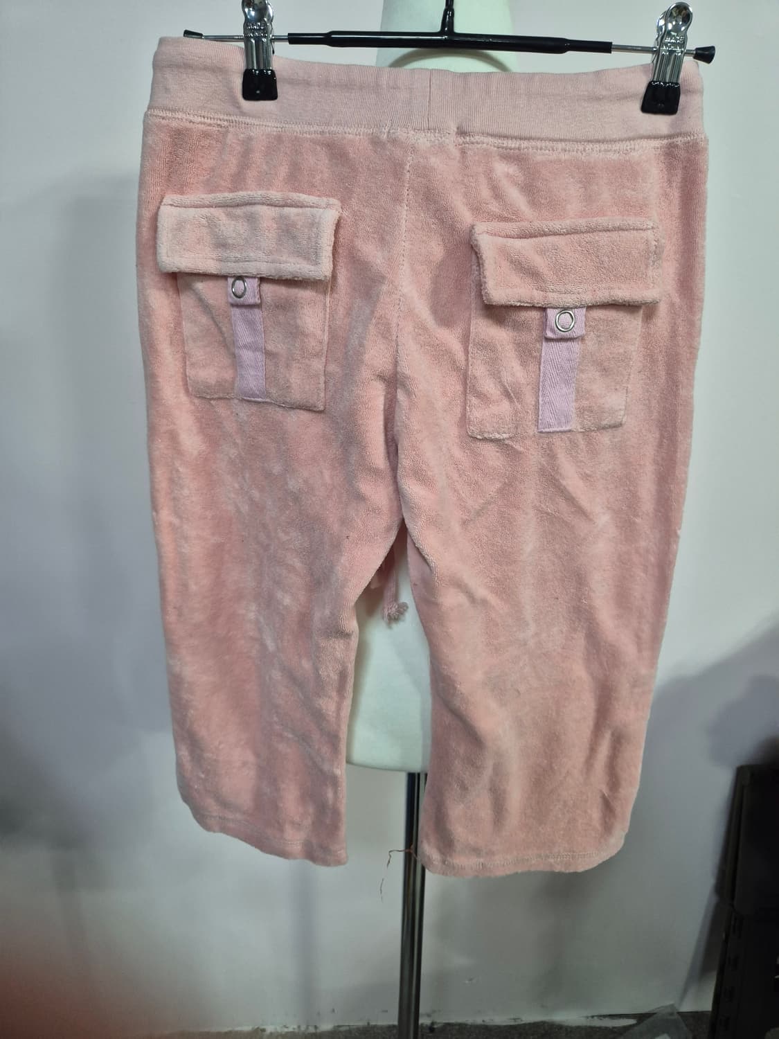 쥬시꾸뛰르 핑크 반팔 츄리닝 세트 상품이미지5