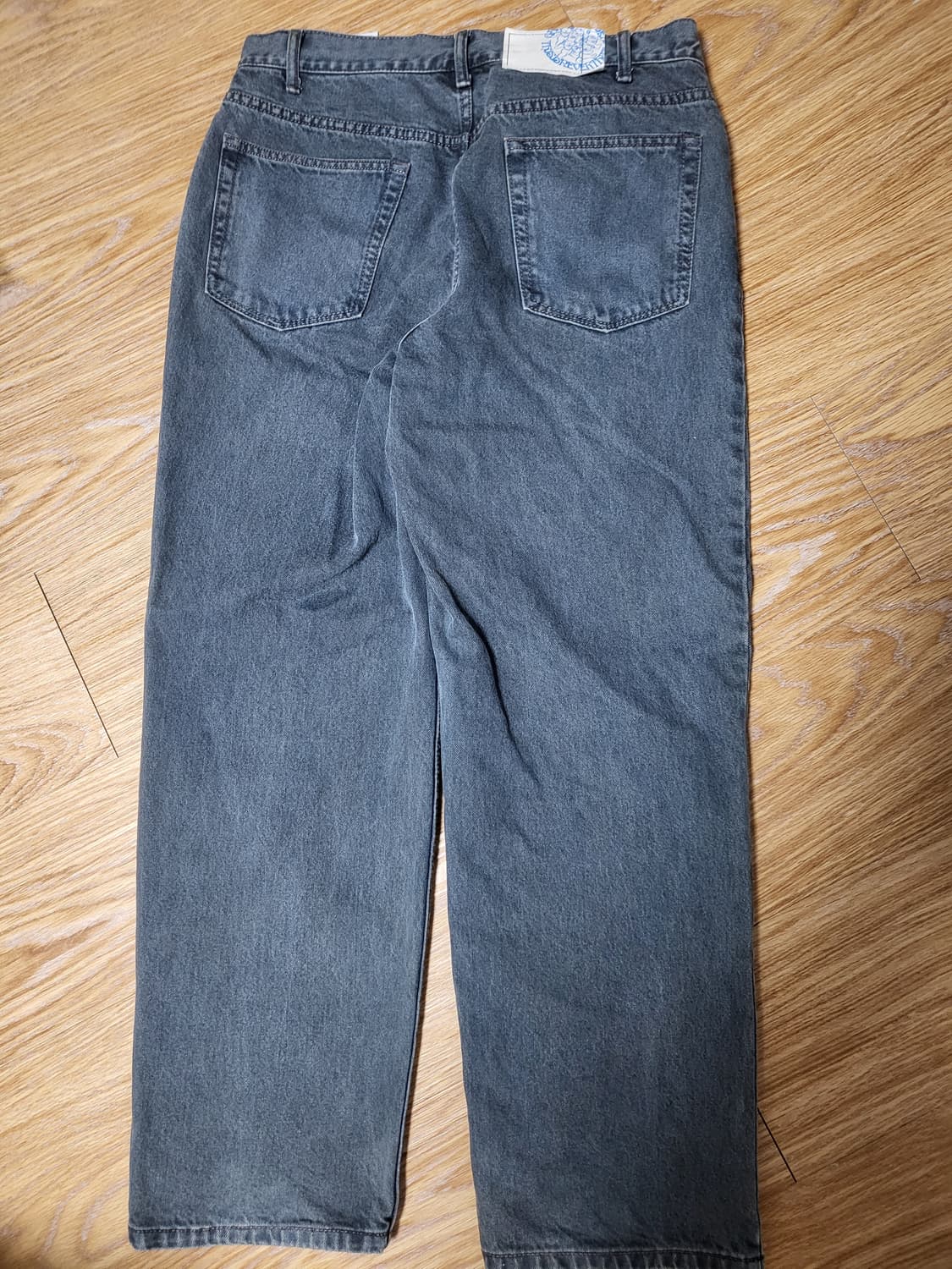 디스이즈네버댓 디네댓 그레이트풀데드 gd 릴렉스드 데님 팬츠 블루 L 상품이미지6