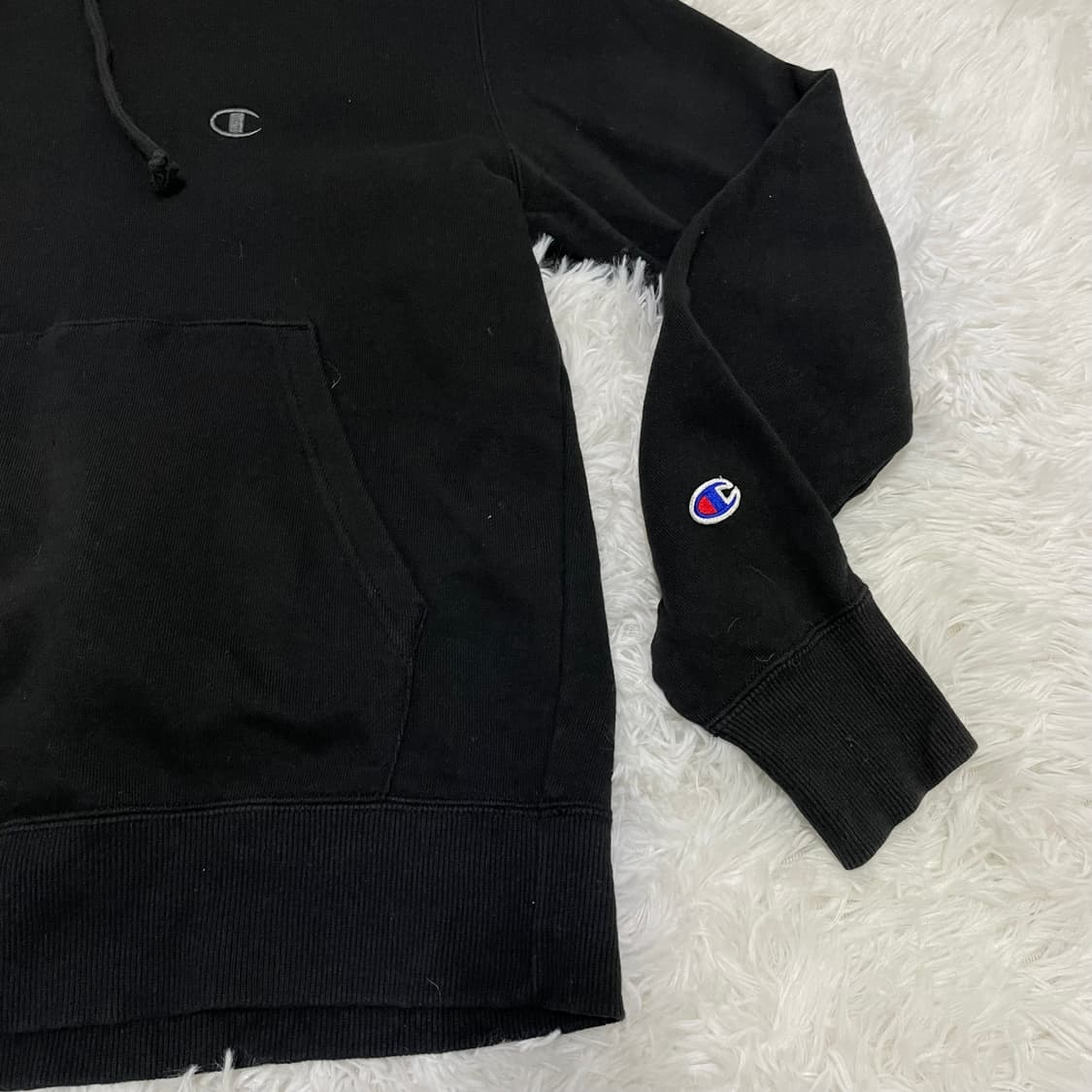 빈티지 쉐도우 챔피언 후드 티셔츠 867 y2k 스트릿 모리 갸루 상품이미지5