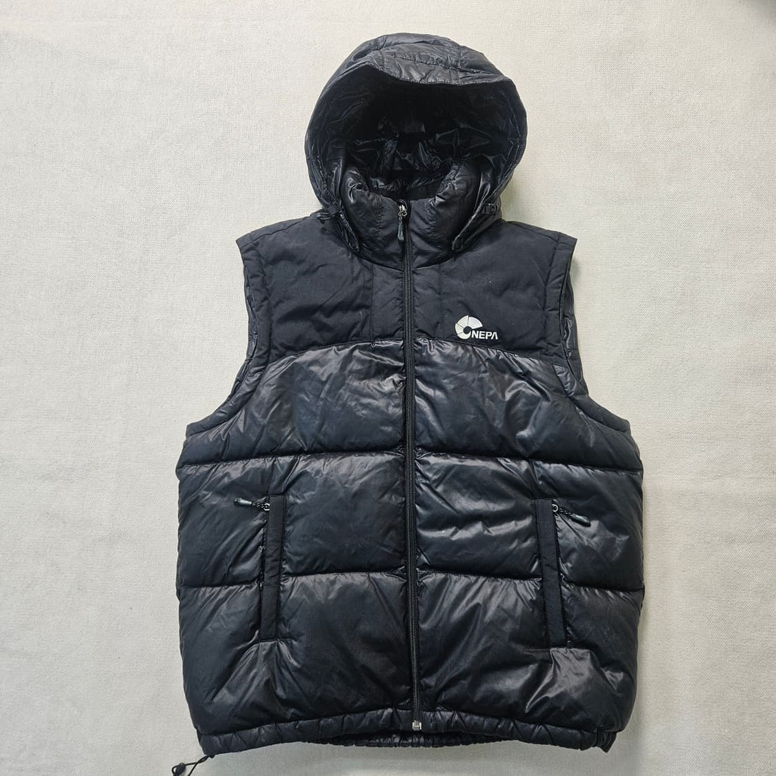 100 네파 덕 다운 후드 패딩 조끼0320Y 상품이미지1