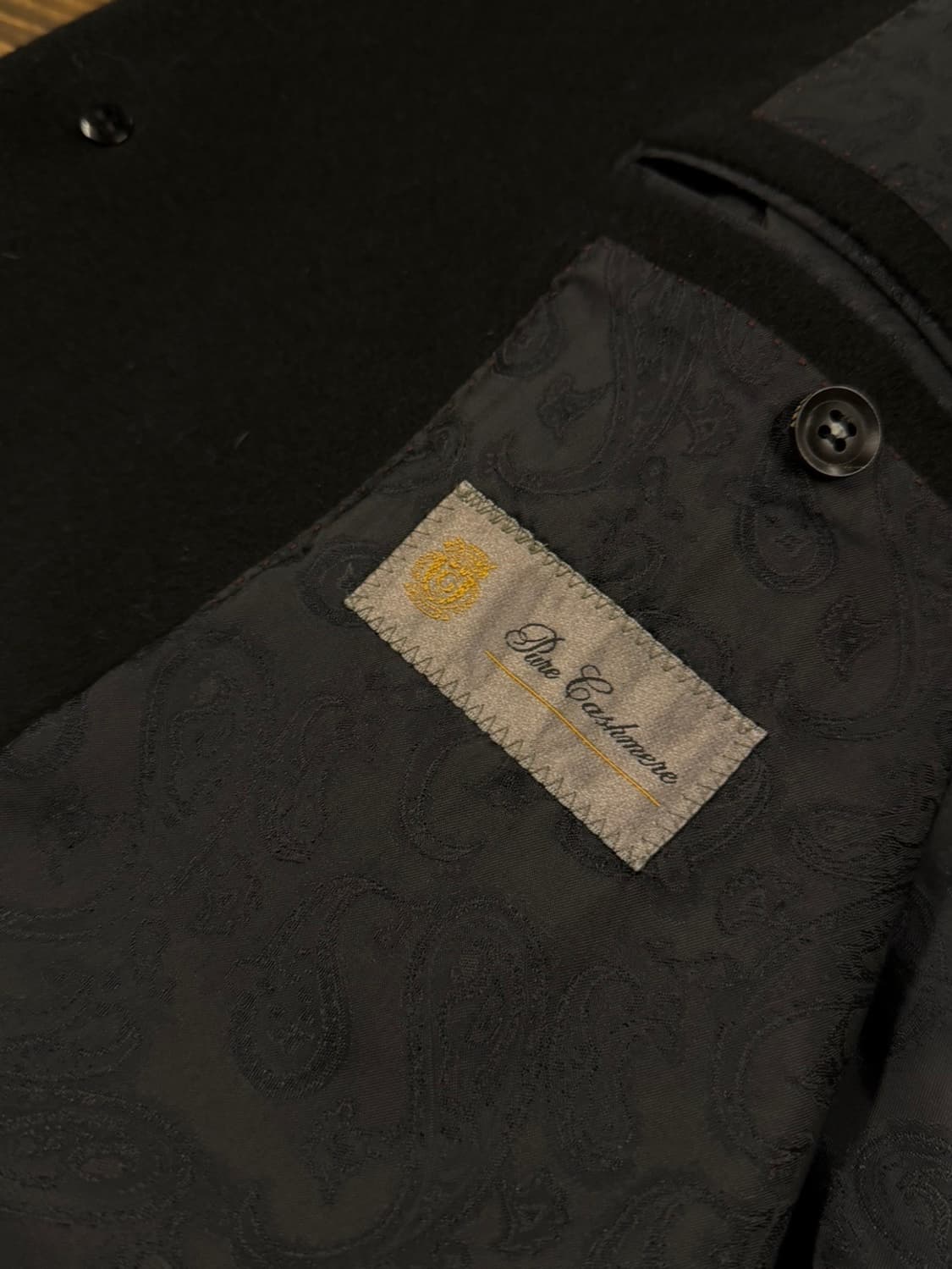 갤럭시 체스터필드 코트 남성105-110 상품이미지9