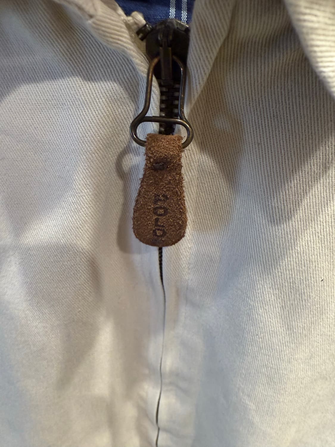 폴로 화이트 블루종 s 상품이미지3