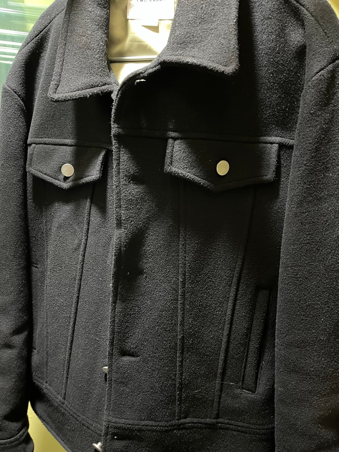 블랙 스웨이드 자켓 상품이미지1