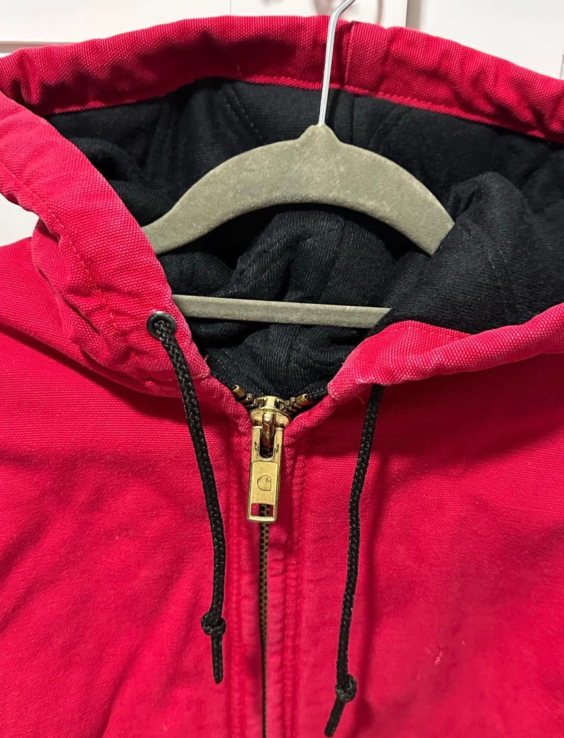 칼하트 레드 덕 액티브 자켓 J140  상품이미지2