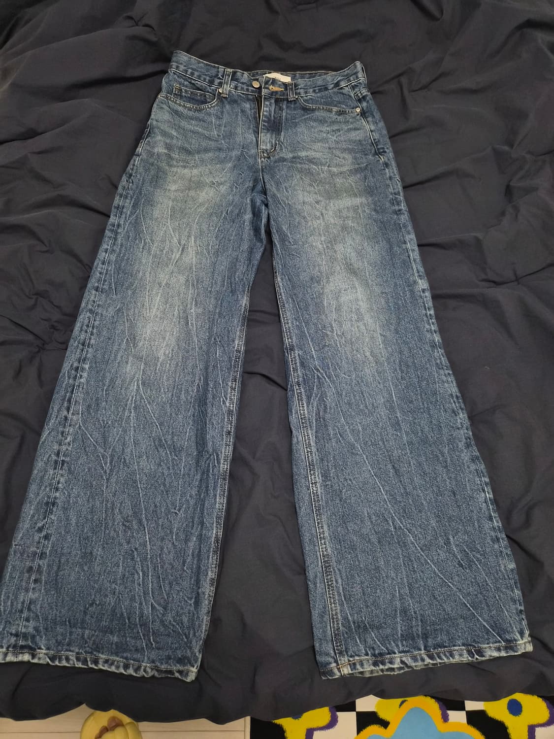 엘무드 맥스와이드 데님 소닉블루 46사이즈 상품이미지2