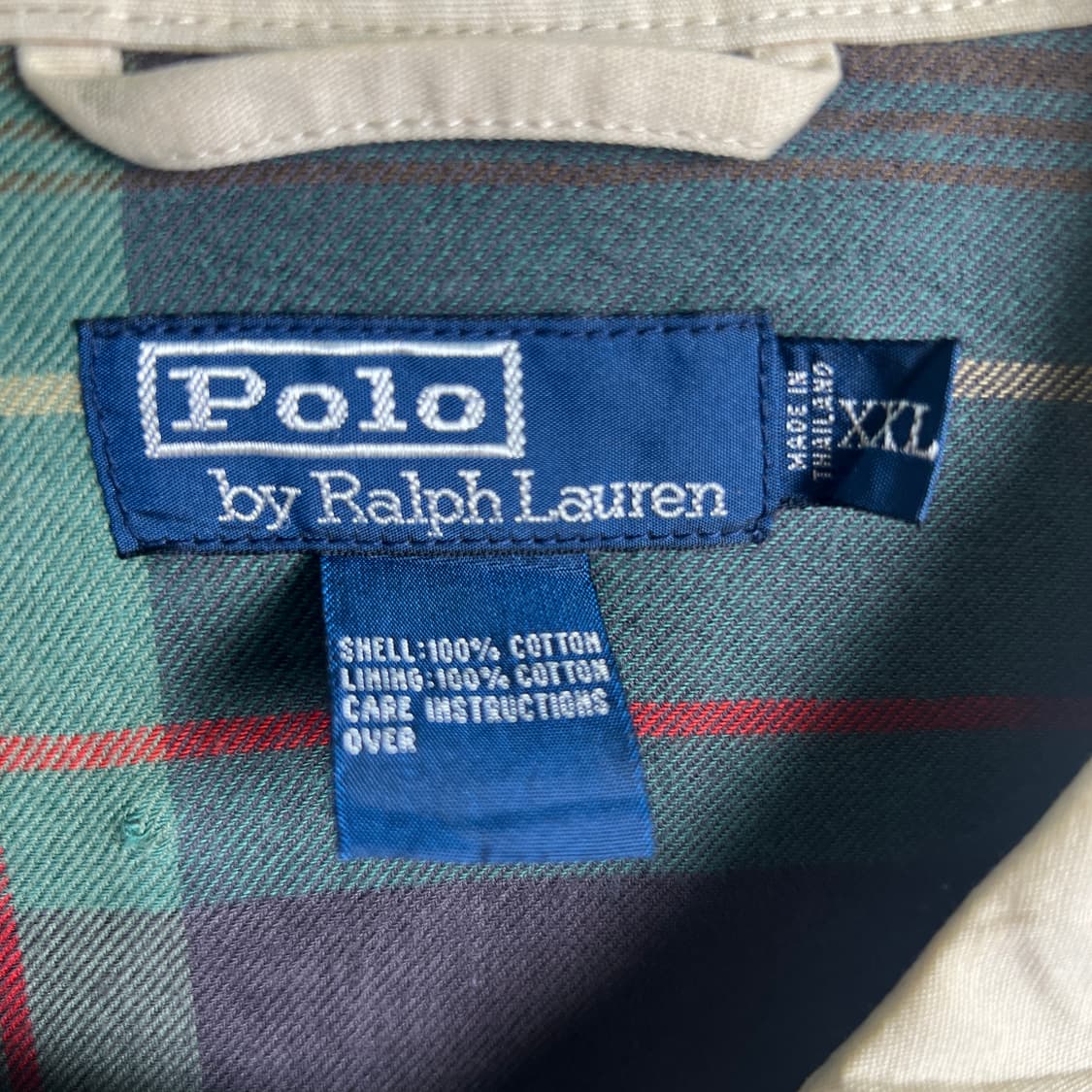 폴로 랄프로렌 베이지 스윙탑 자켓 2XL 상품이미지3