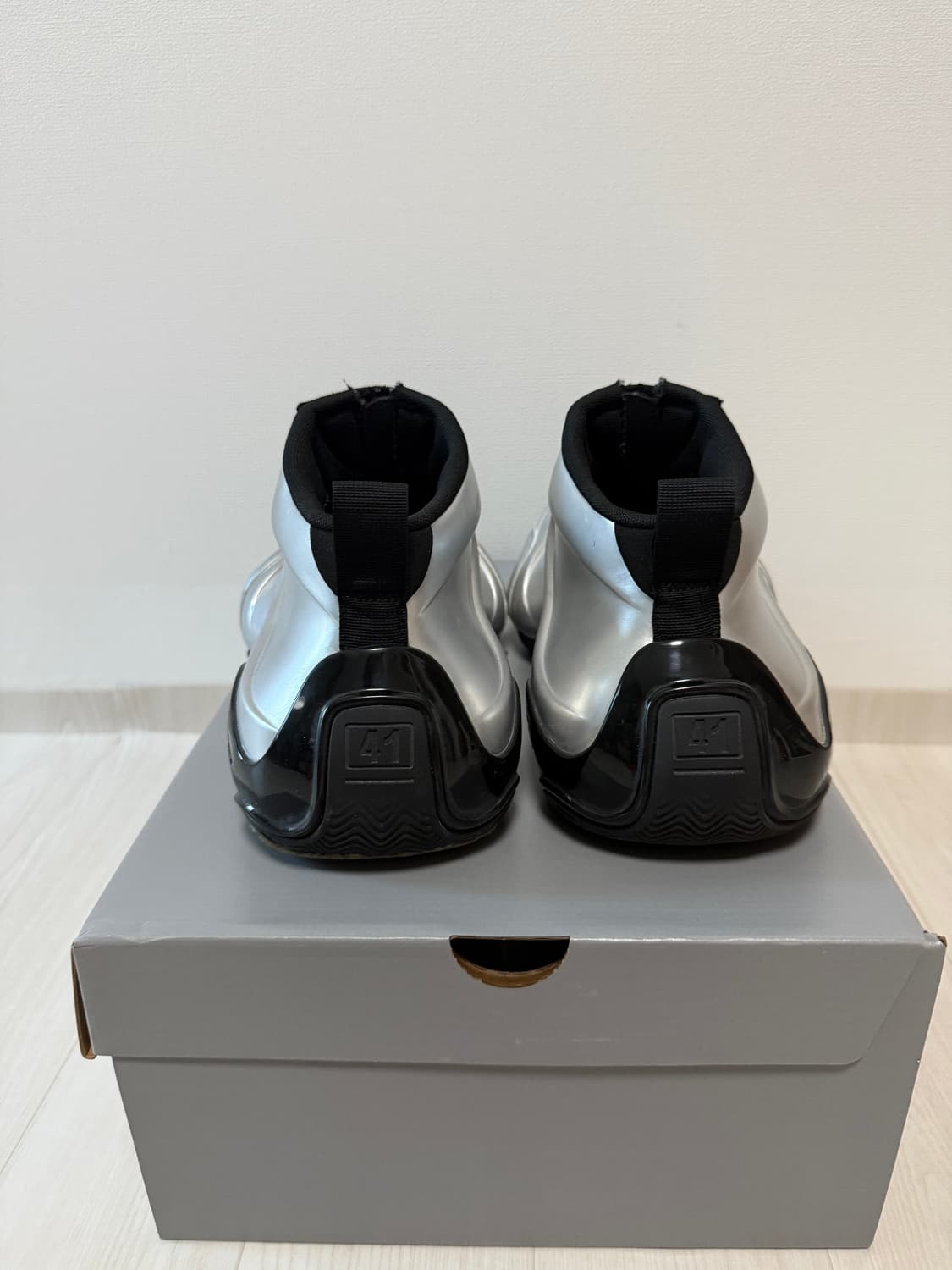 발렌시아가 바스켓볼 슈즈 실버 41Size 상품이미지3