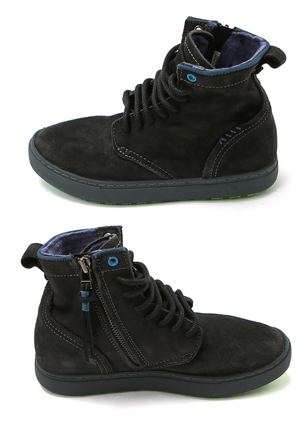 사토리산 천연 소가죽 히다 스핏파이어 윈터스모크 부츠/새상품 상품이미지2