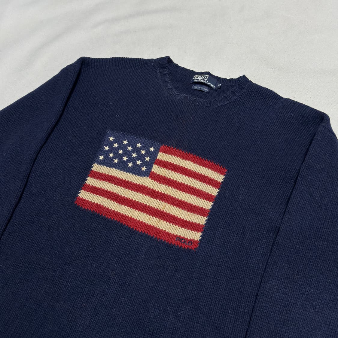 105 폴로랄프로렌 성조기 네이비 램스울 니트 상품이미지1