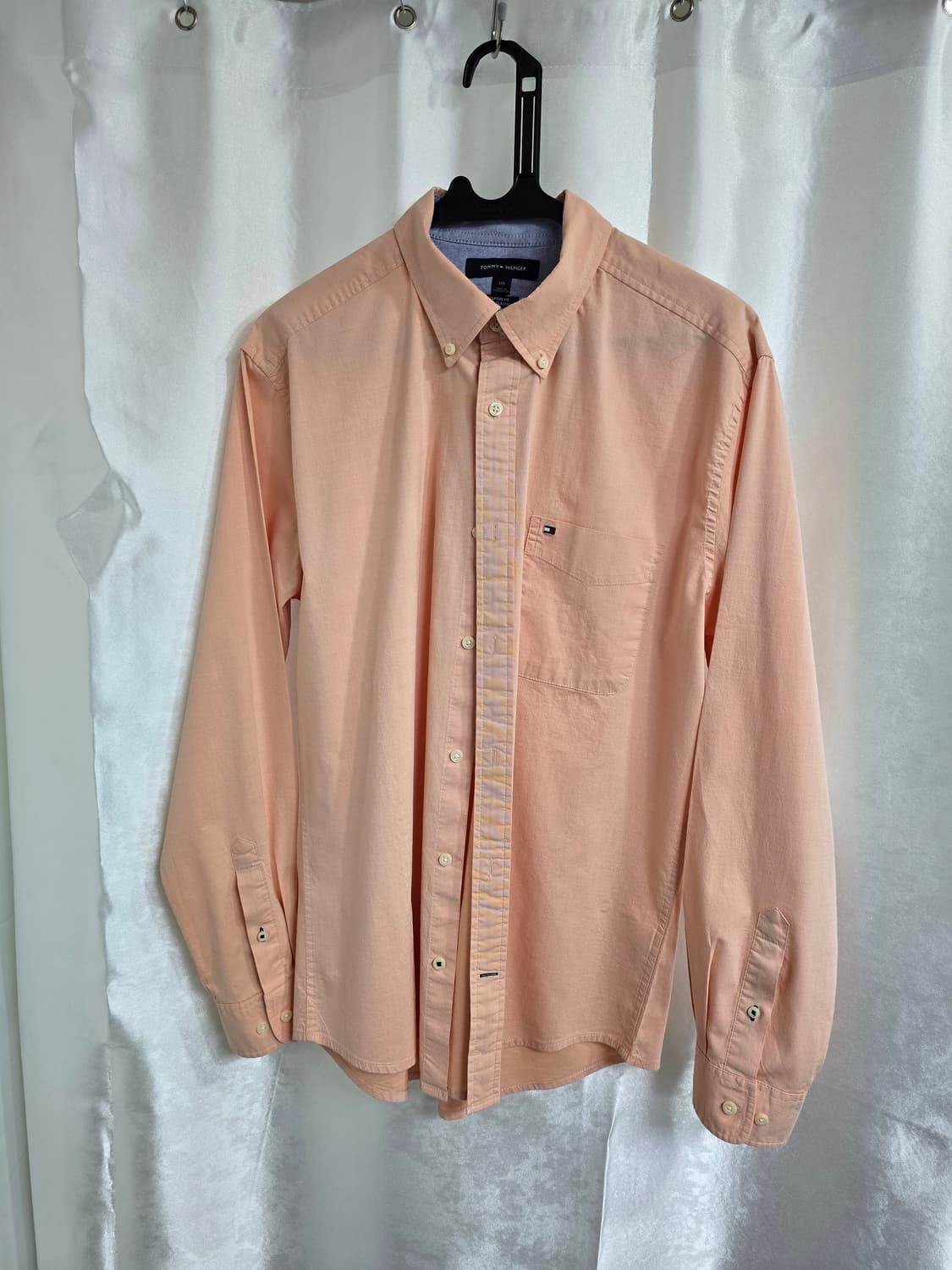 타미힐피거 연어색 셔츠 (1826) 상품이미지1