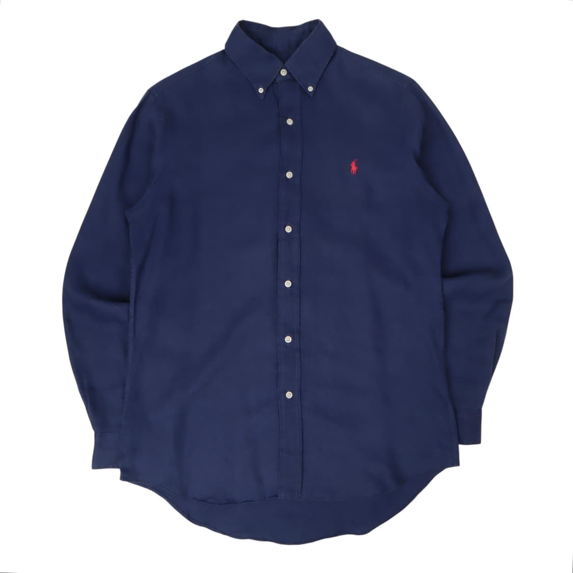 폴로 랄프로렌 네이비 린넨 셔츠 상품이미지1