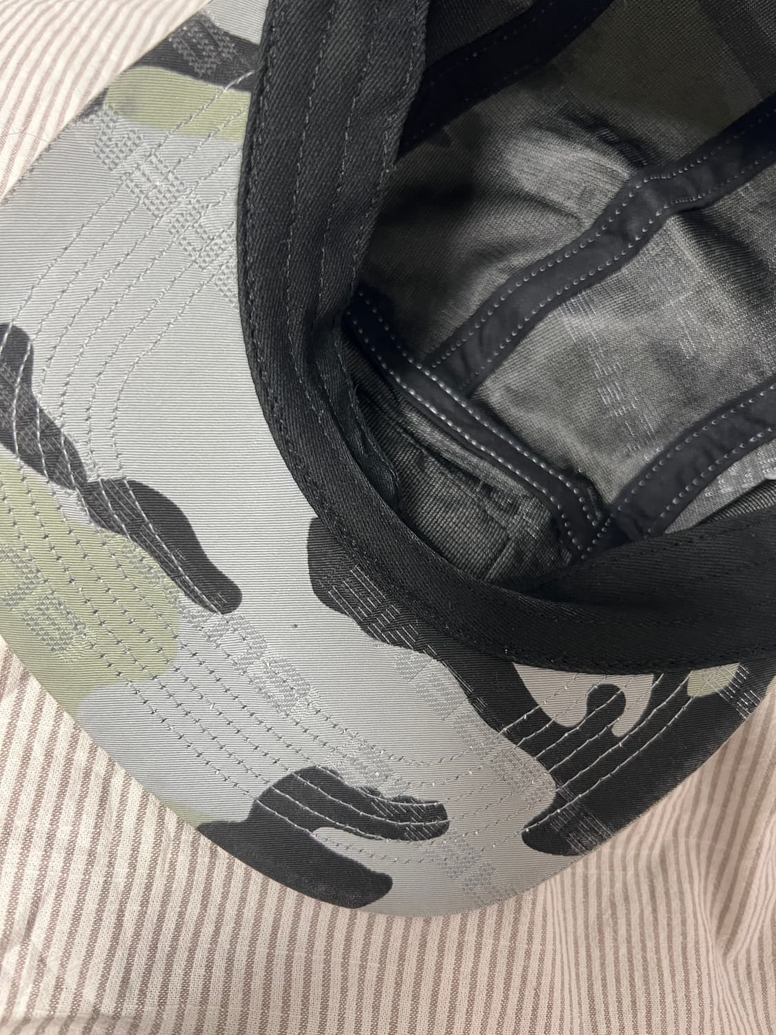 슈프림 리플렉티브 자카드 캠프캡 아크틱 우드랜드 카모 24FW 상품이미지6