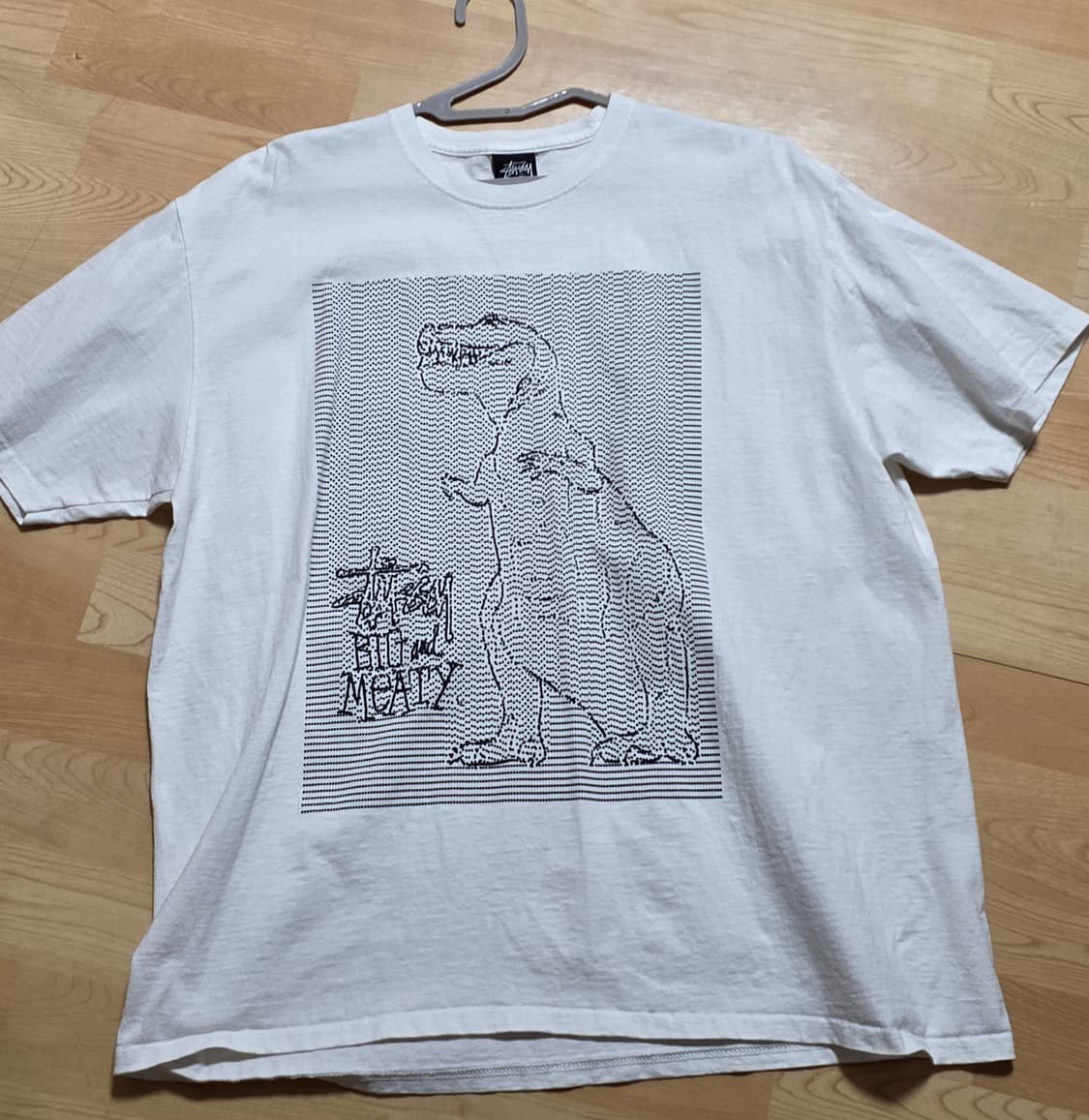 정품)스투시 반팔티 XL 상품이미지1