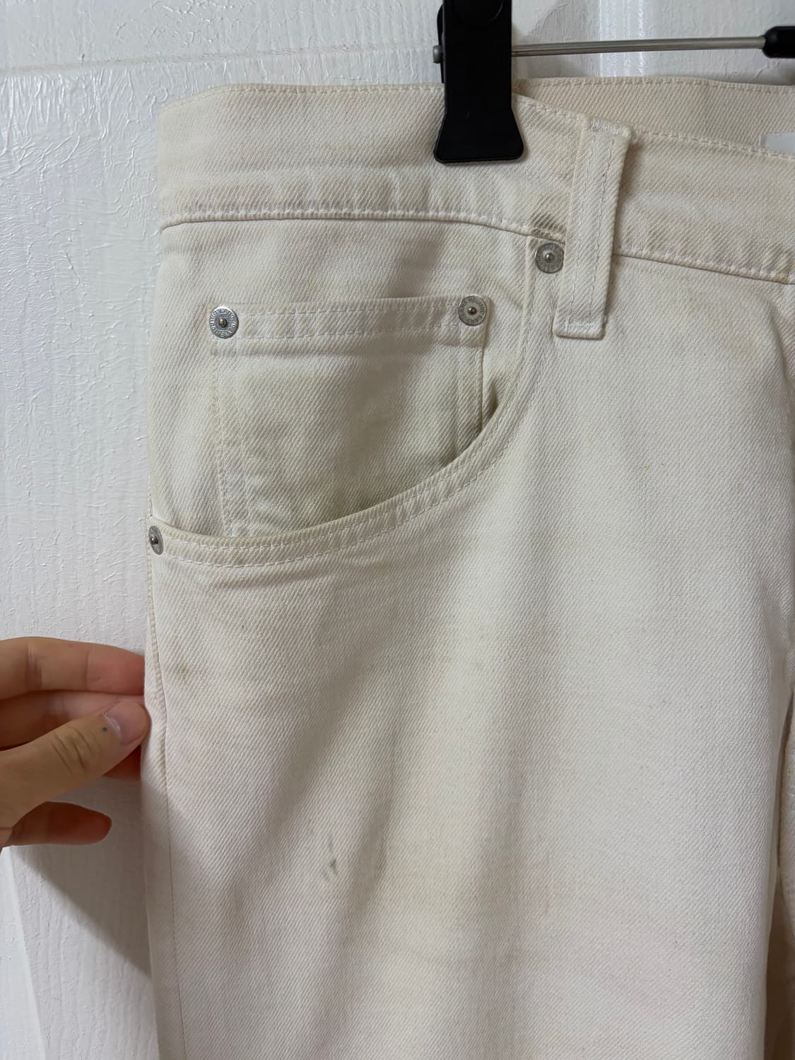 Helmut Lang White Denim (Made in Italy) 상품이미지4