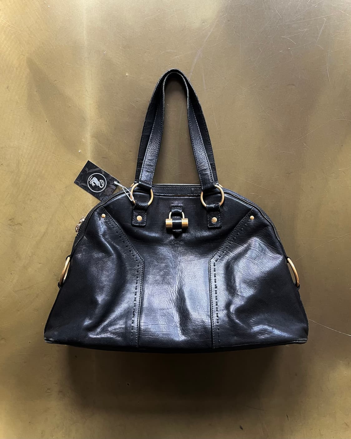 2000s SAINT LAURENT Lambskin Muse Bag 상품이미지3