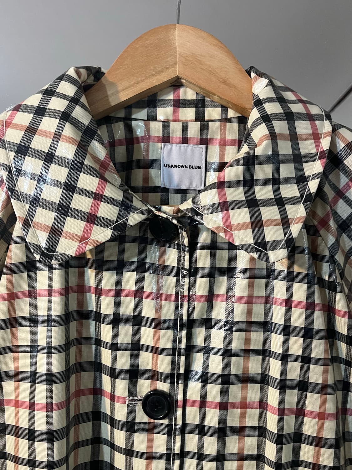 언노운블루 트렌치 코트 상품이미지6