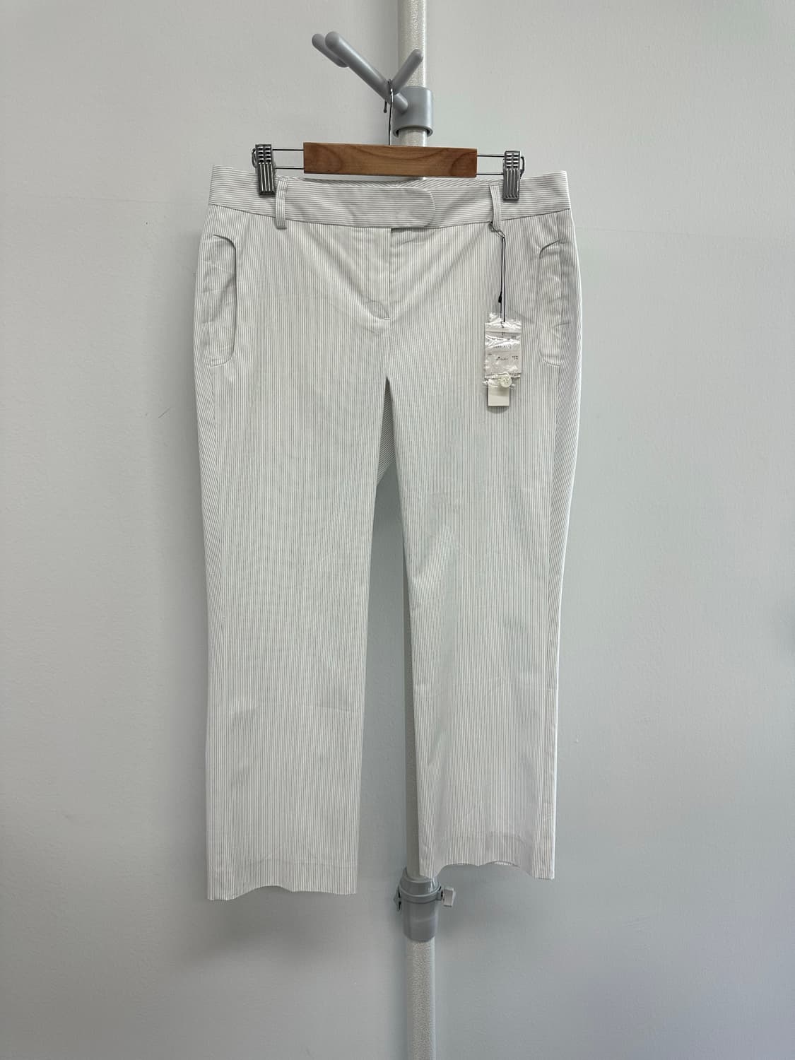 띠어리 스트라이프 크롭 셋업 정장 새상품 상품이미지7