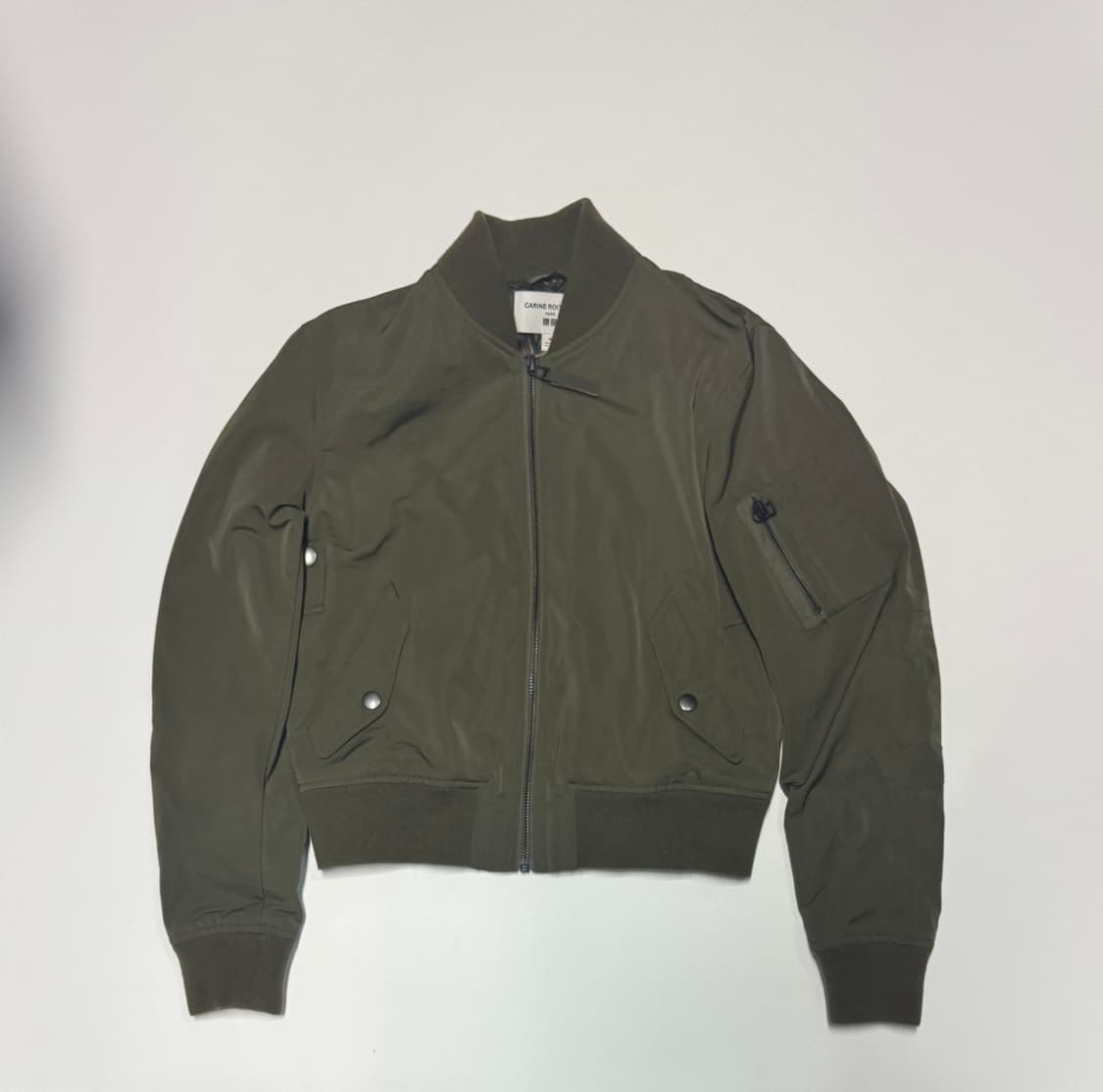 여성 유니클로 x 카린 로이펠트 ma1 크롭 봄버 자켓 상품이미지1