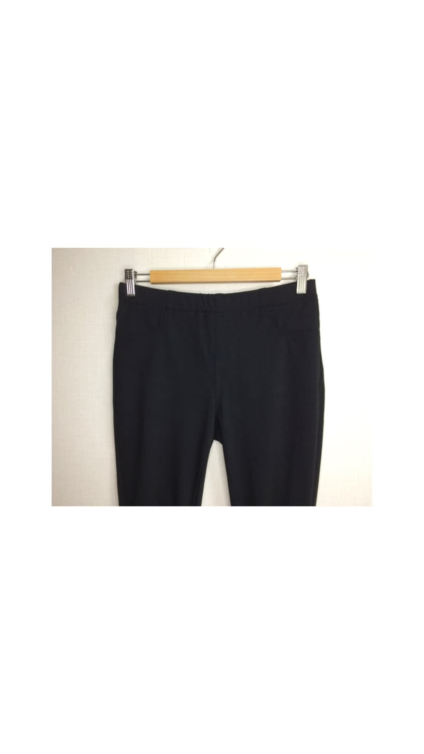 빈티지 블랙 셔링 레깅스 팬츠 상품이미지2