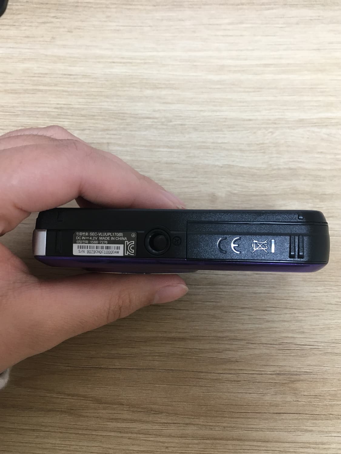 삼성 VLUU PL171 보라색 디지털 카메라 한효주 디카 희귀 컬러 상품이미지6