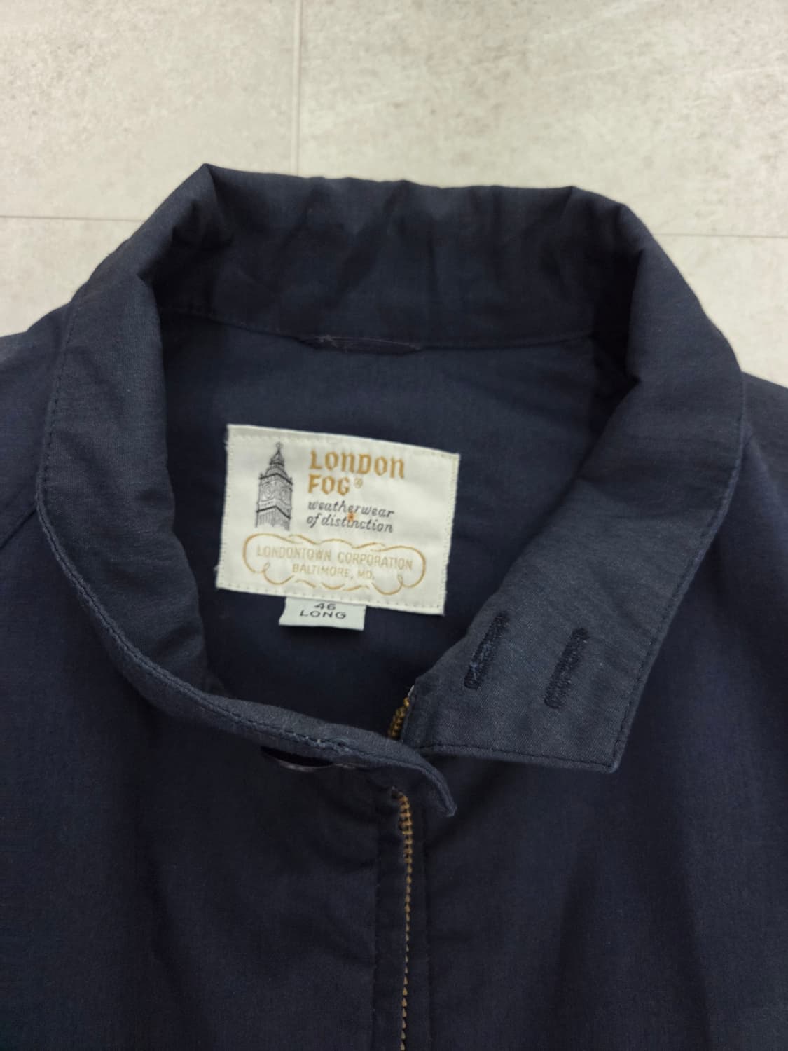 London Fog 블루종 자켓 상품이미지6