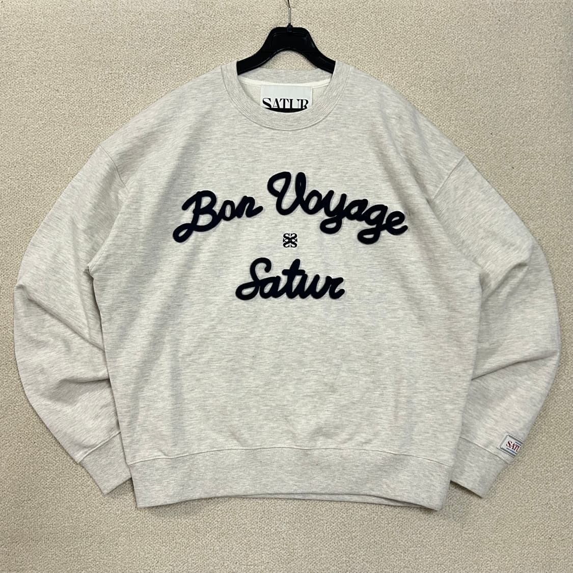 (M) SATUR 세터 Bon Voyage 맨투맨 상품이미지1