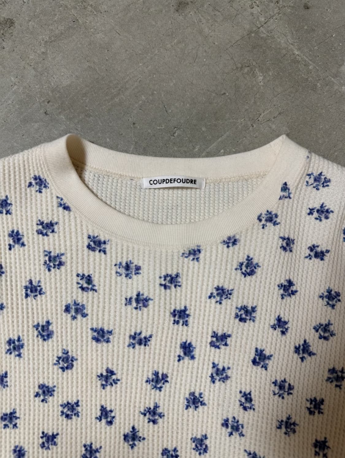 COUPDEFOUDRE 써멀 풀오버 티셔츠 상품이미지4