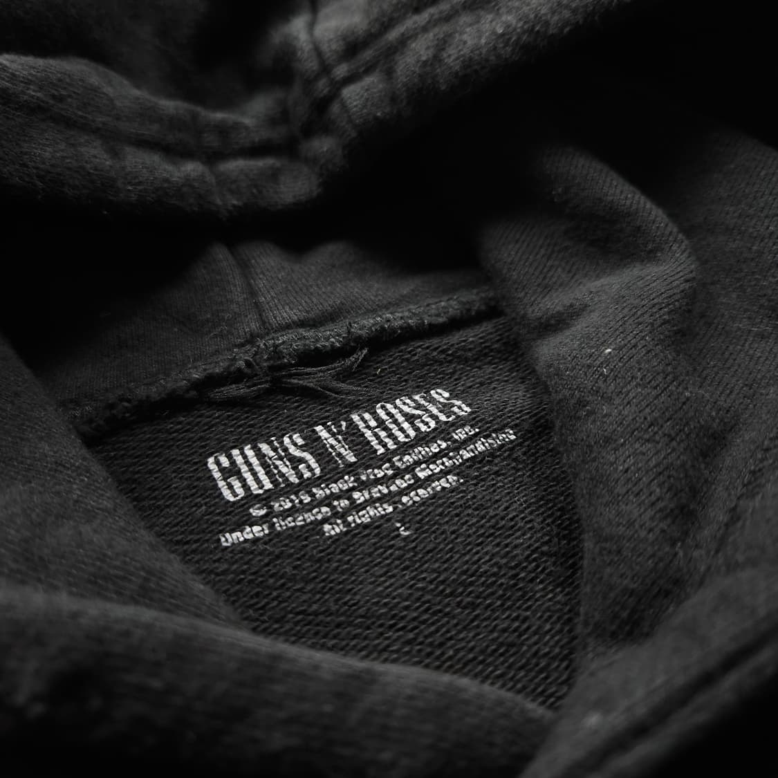 빈티지 건즈앤로지스 락 밴드 후드 티셔츠 (L) 상품이미지6