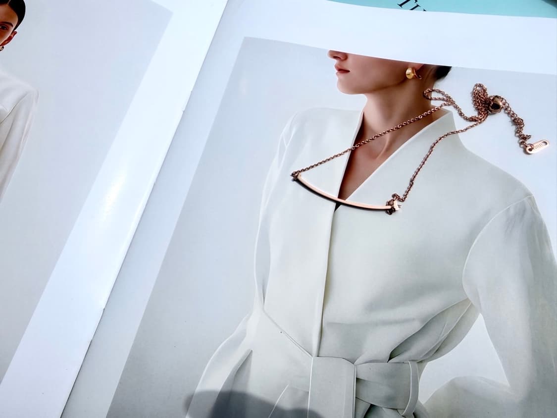 티파니앤코 스마일 팬던트 목걸이 로즈골드 상품이미지9