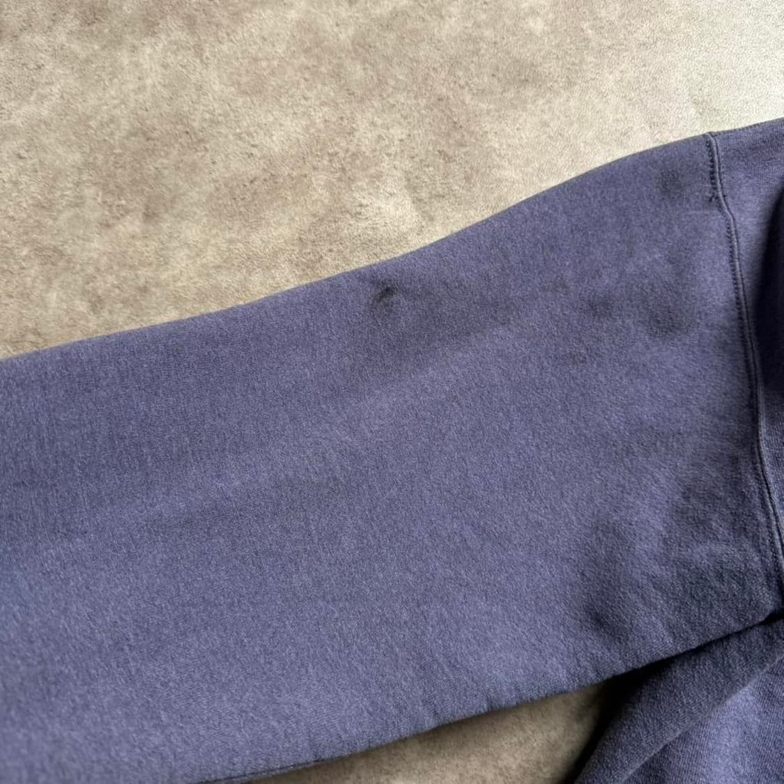 90s 러셀 애슬레틱 페이드 후드집업 네이비 상품이미지6