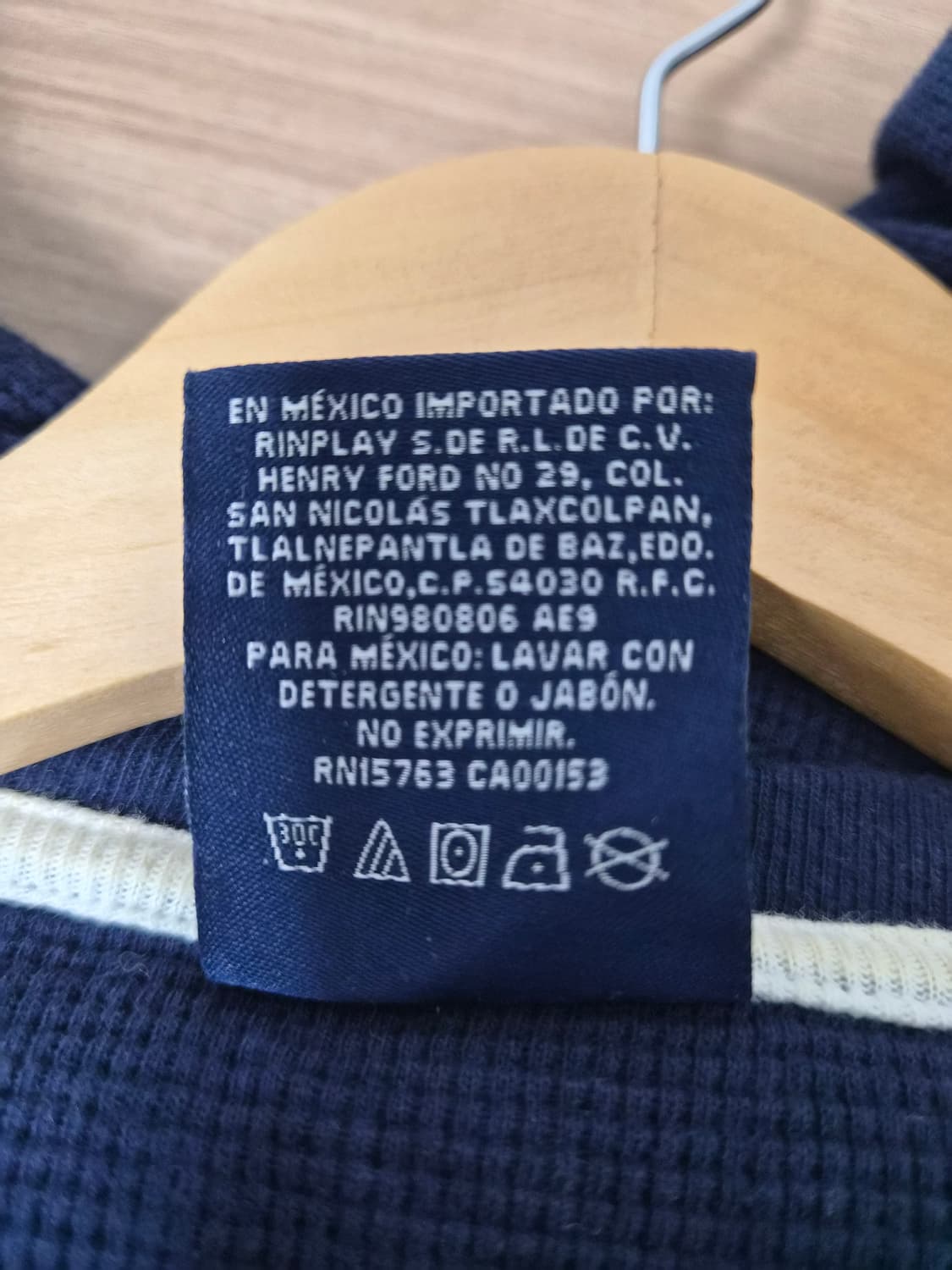 폴로Polo 와플 롱슬리브 티셔츠 M사이즈 - T29 상품이미지5