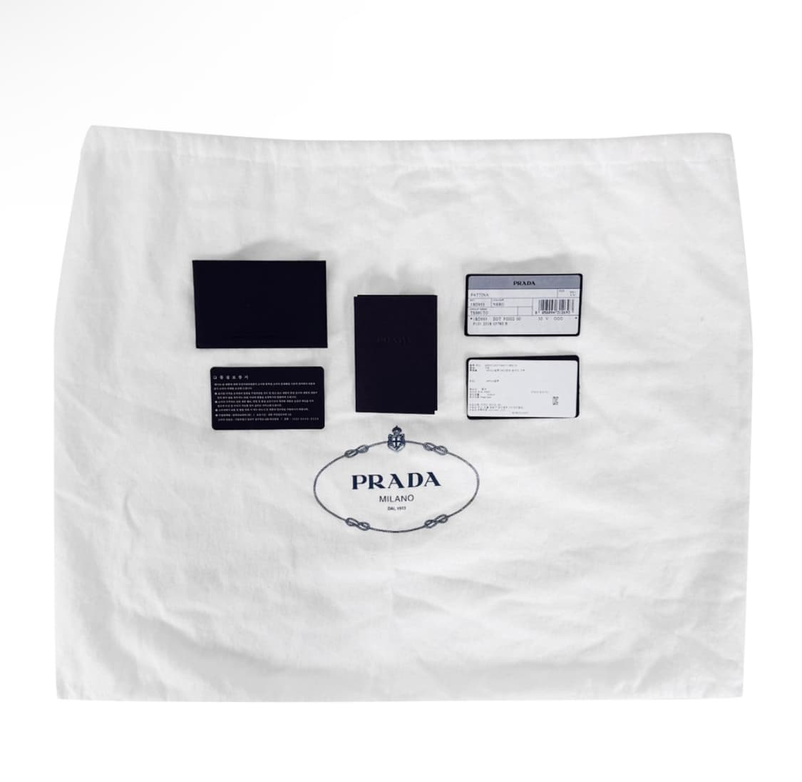 [TU] 프라다 리나일론 삼각로고 투버클 메신저백 크로스백 블랙 스몰 상품이미지10