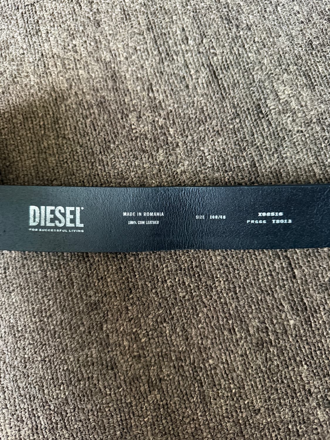 디젤 D로고 벨트 상품이미지2